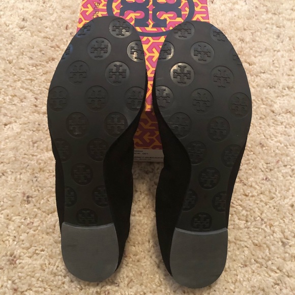 Tory Burch Suede Abbey ballet flats - Picture 2 of 4